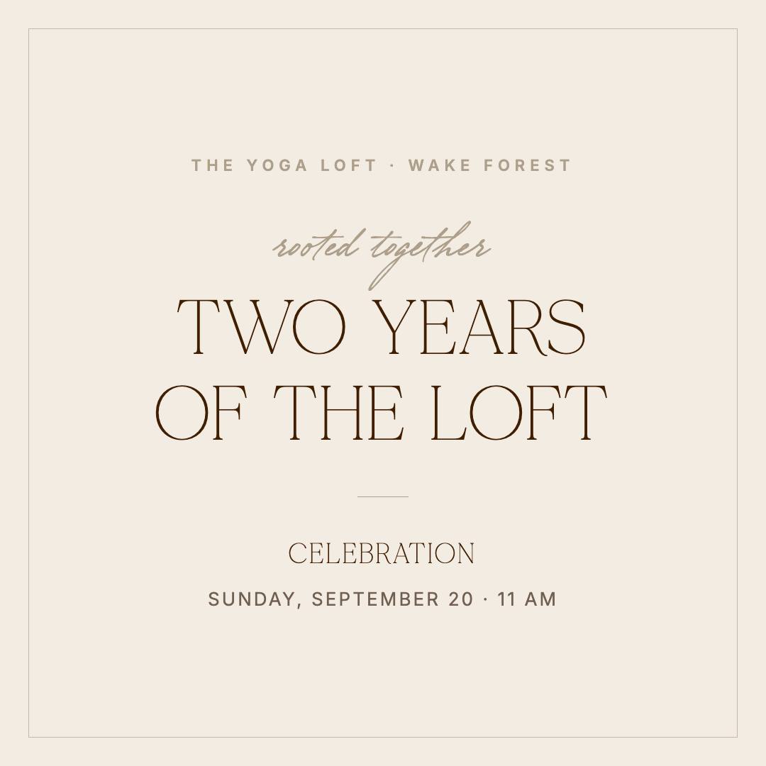 Rooted together: two years of The Loft celebration