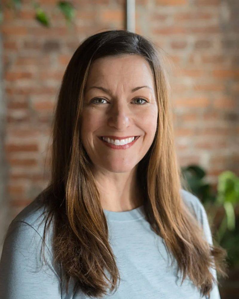 Portrait of Jenn Parks, teacher at The Yoga Loft in Wake Forest